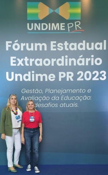 Gestores da Secretaria de Educação de Farol participam de Fórum Estadual da Undime-PR 