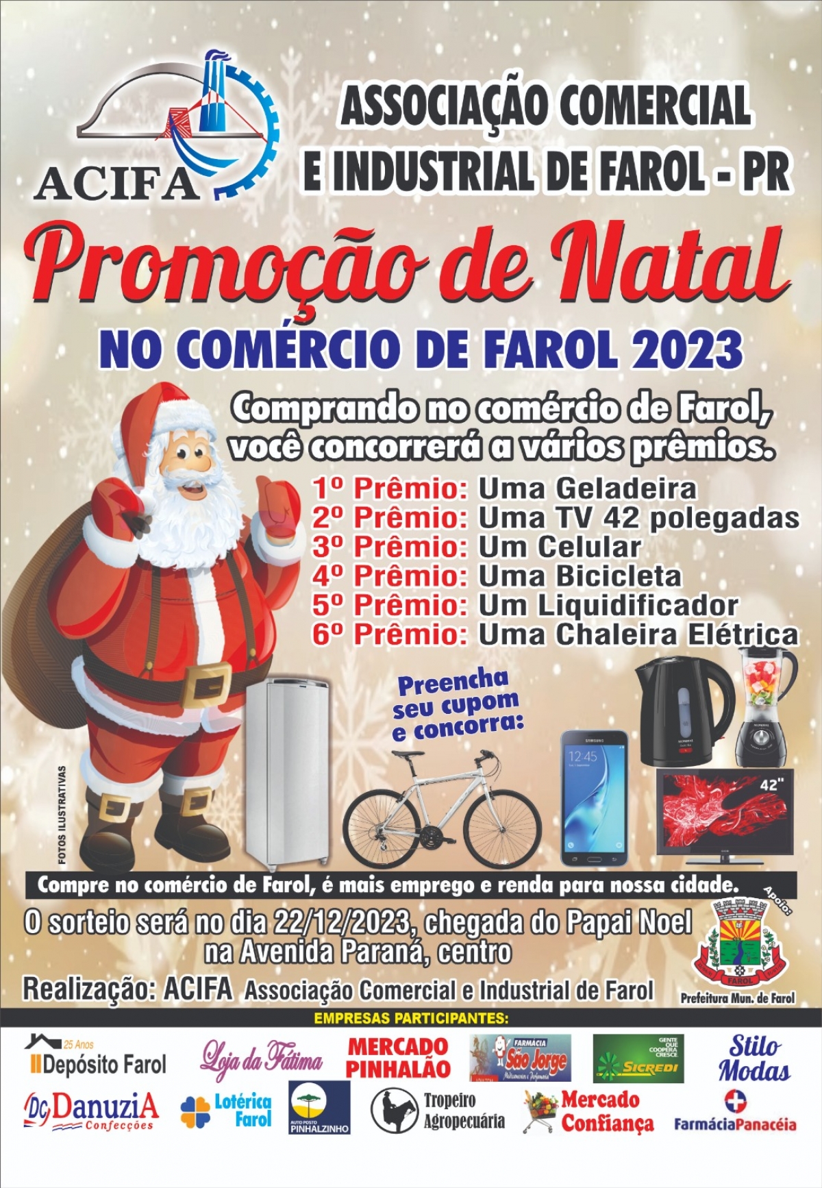 ACIFA: Associação Comercial lança Promoção de Natal