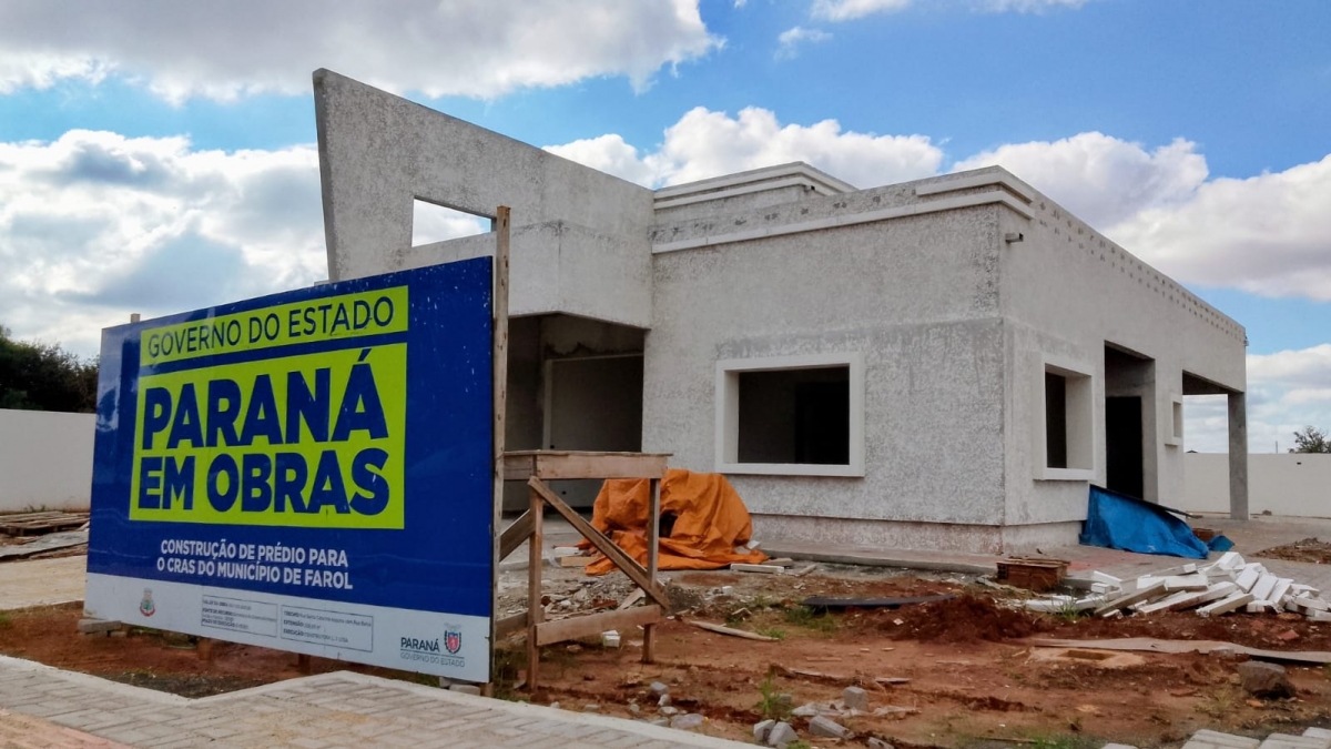 Farol constrói ampla e moderna estrutura do CRAS