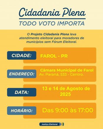  CIDADANIA PLENA – TODO VOTO IMPORTA