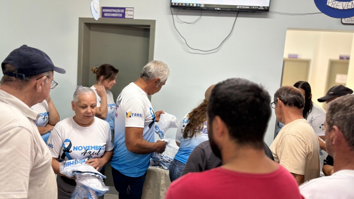 Novembro Azul: Campanha de prevenção é encerrada com mobilização em Farol